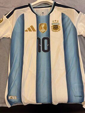 adidas 2026 World Cup Argentina Soccer Jersey Size S